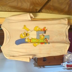 Simpsons Graphic Tye-Dye Tee